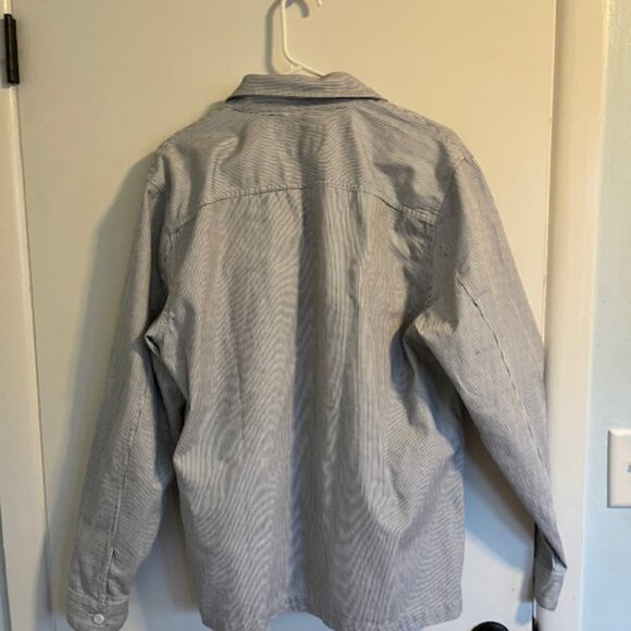 Hollister Blue striped shacket - Picture 4 of 5